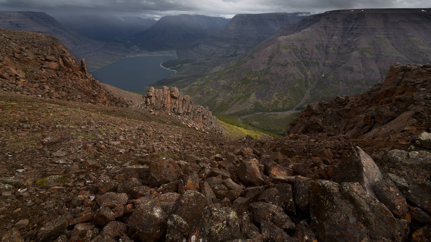 Плато Путорана, Андреев Сергей