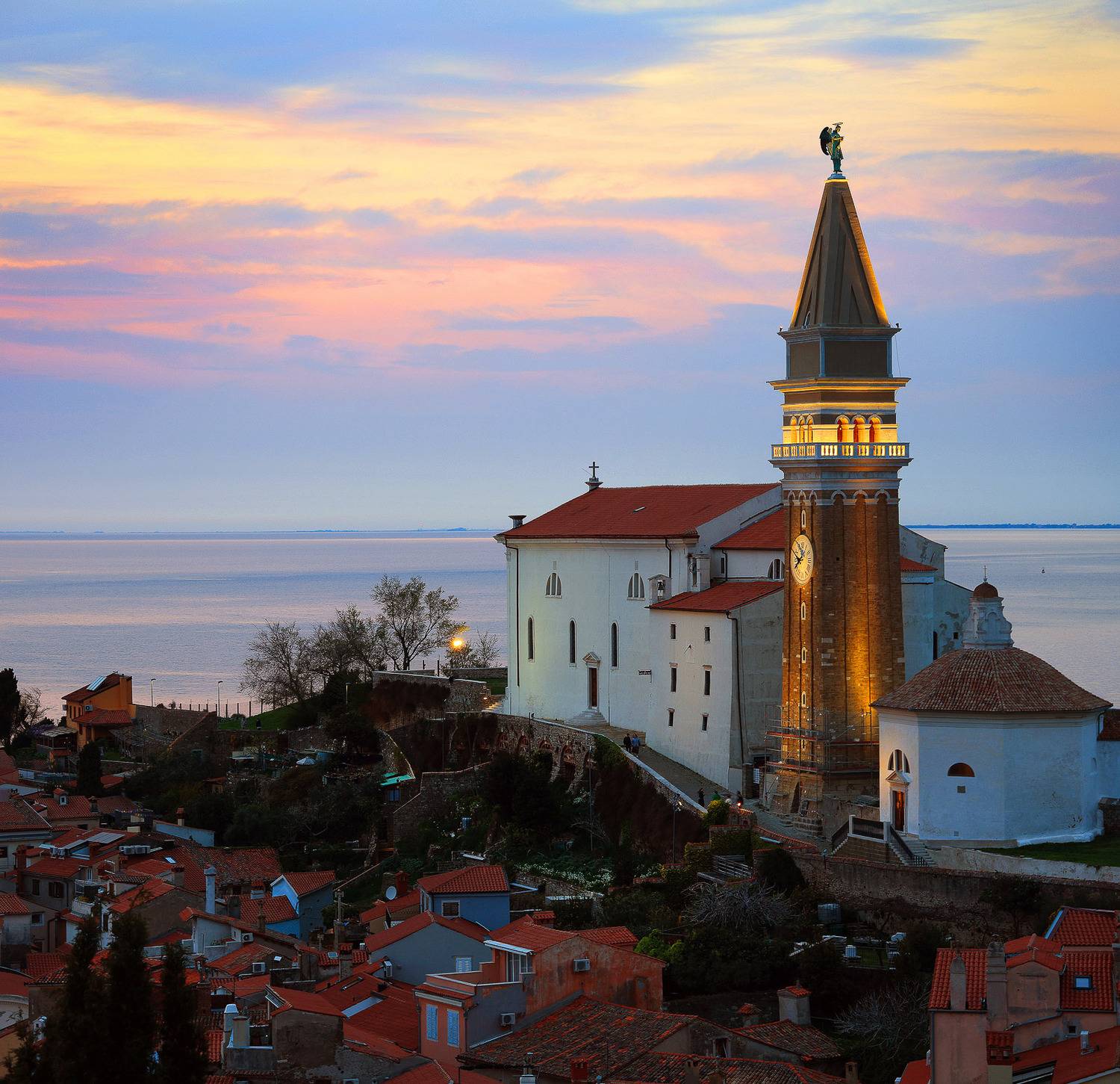 пиран, словения, адриатика, церковь, венеция, италия, ренессанс, Титов Сергей