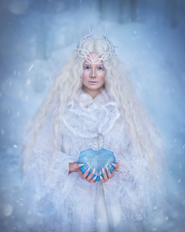 dzhudi_ph, фотограф юлия дюдина, фотосессия в нижнем новгороде, фотограф нижний новгород, арт фотосессия, фотосессия зимой, снежная королева  фото превью