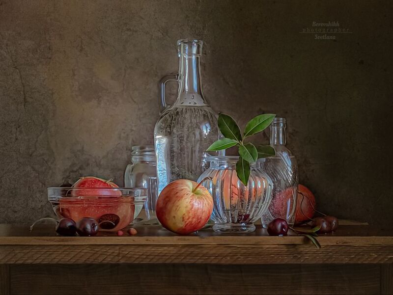 Натюрморт с водой фото превью