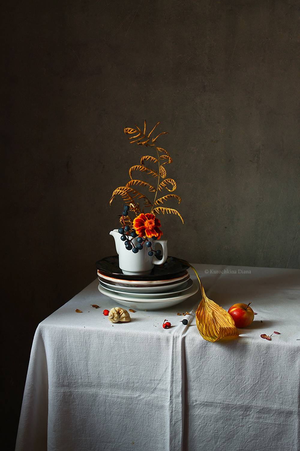 натюрморт, осень, сентябрь, Курочкина Диана