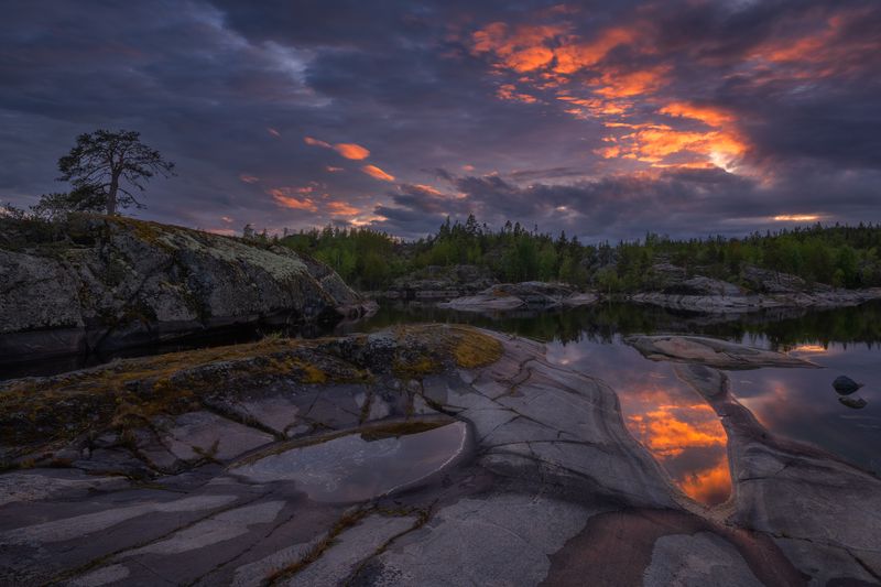 Белые ночи на Ладоге... фото превью