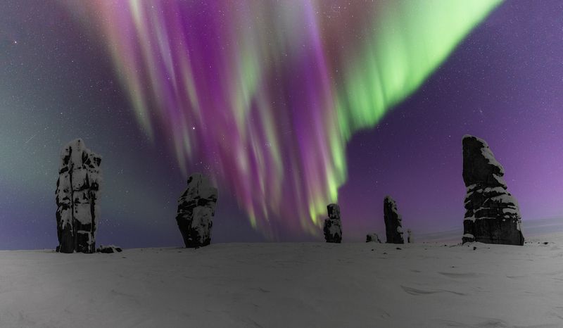 аврора, северное сияние, якутия, улахан-сис Аврора фото превью