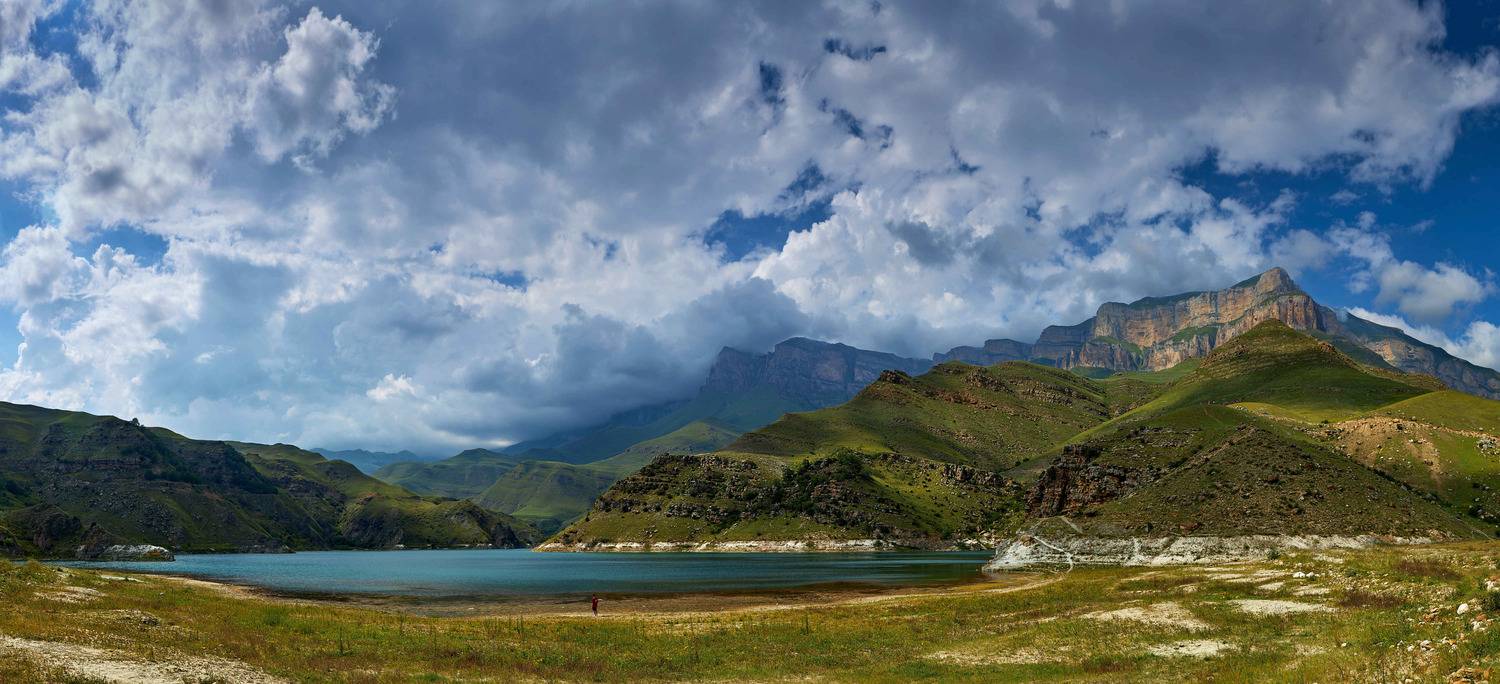 Озеро Гижгит, Кавказ, Евгений Гаганов