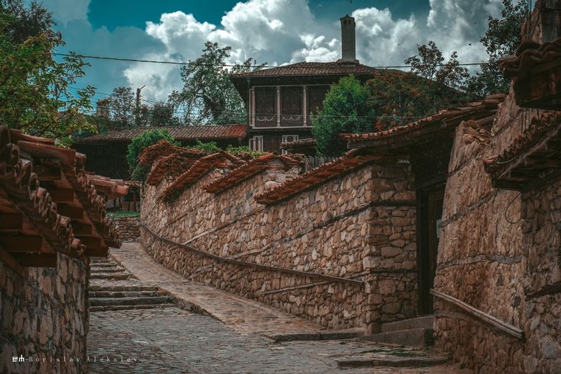 копривщица,koprivshtitsa,българия,bulgaria,travel,old,building,house,history,blue, Копривщица - Koprivshtitsa фото превью