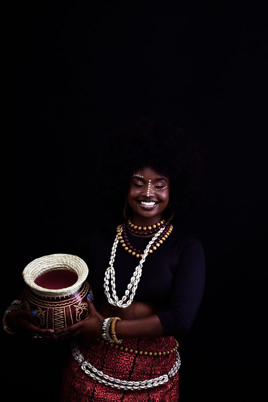 Studio Portraits themed concept African female in Kenya Studio Portraits themed concept African female in Kenya фото превью