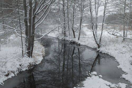 Апрельский снегопад