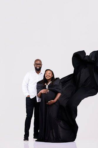 Baby bump maternity pregnancy portraits portraiture studio in Nairobi City County Kenya East Africa