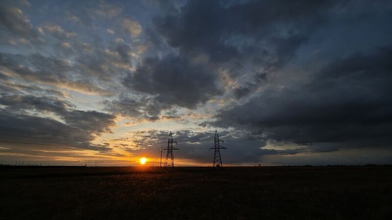пейзаж Закат фото превью