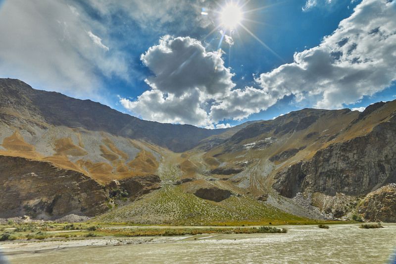Там, где солнце отдыхает на вершинах гор….Бартанг. Рушан. Памир. Таджикистан фото превью