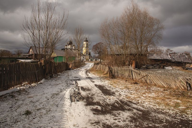 никольская церковь, старая русса. Уголок России. фото превью