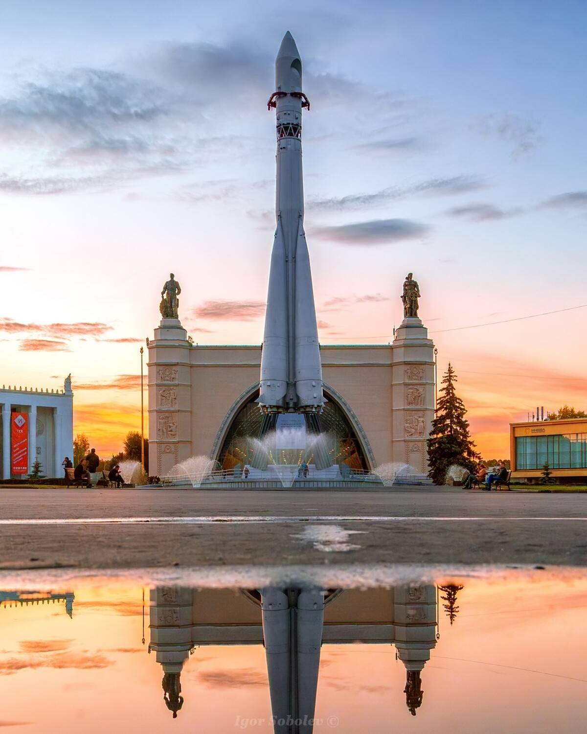 москва, вднх, ракета восток, Игорь Соболев