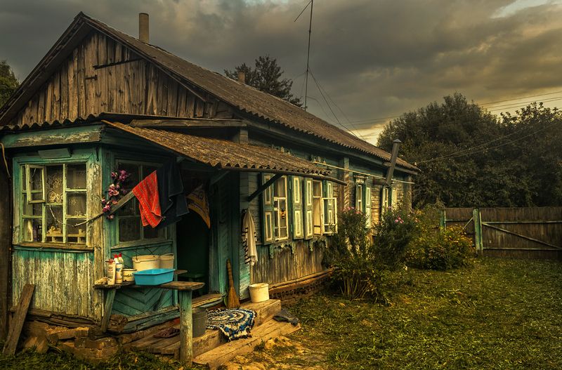 Домик в деревне. фото превью