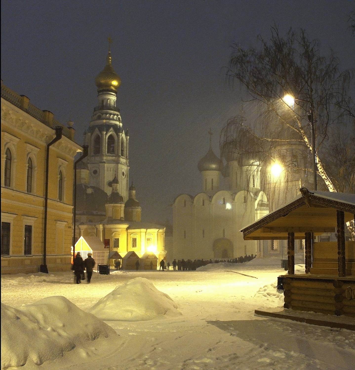 зима, снег, вологда, собор, церковь, Наталия Колтакова