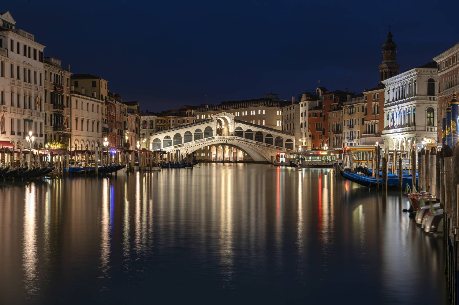 italy, venice, rialto, cityscape, night, , Igor Sokolovsky