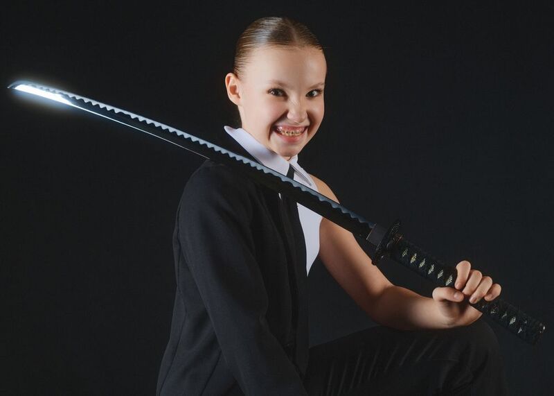 катана, клинок, портрет Молодой самурай 3 фото превью