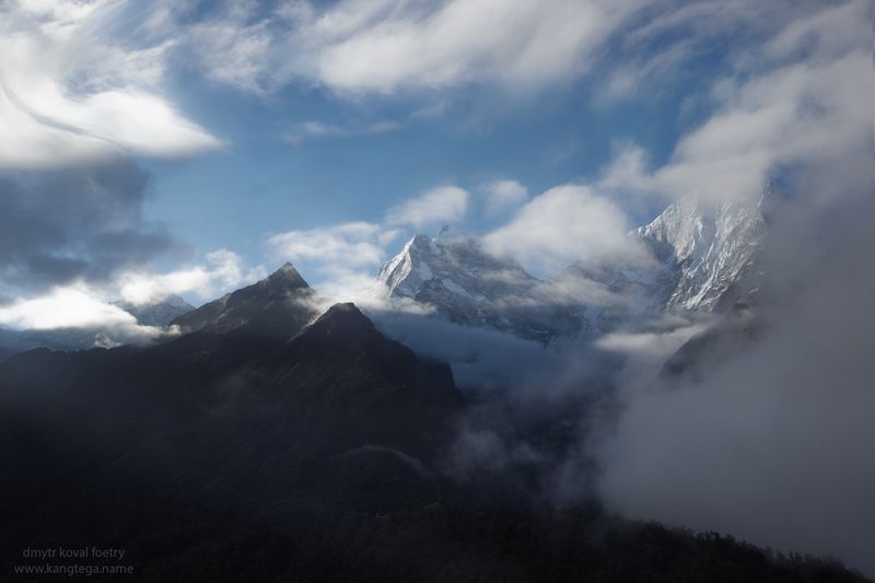 пейзажемагьё, пейзаж-как-виденье Когда Кангтэга Расправляет Крылья… фото превью