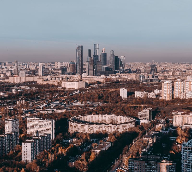Московский пейзаж с другим настроением фото превью