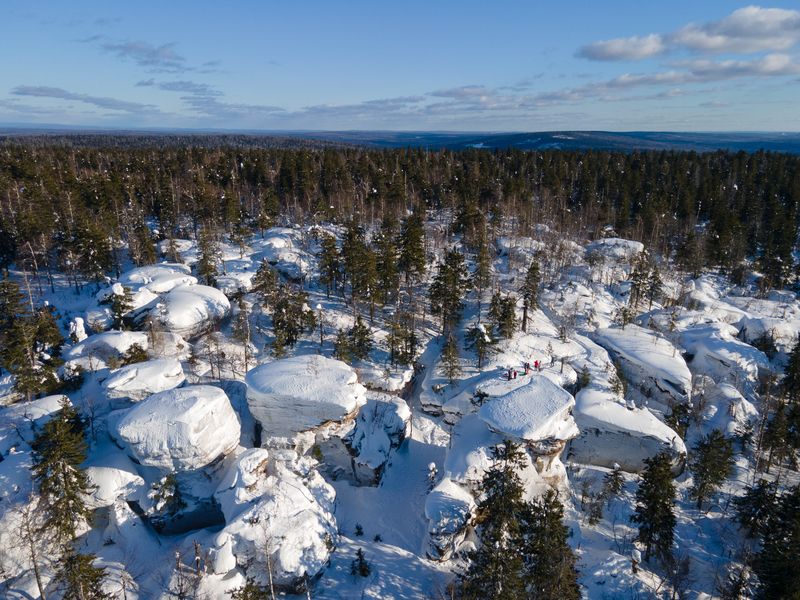 каменный город. пермский край. Каменный город. фото превью