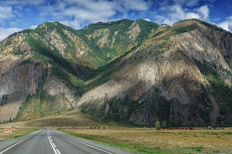 пейзаж, горы, лето, Чуйский Тракт  Красоты Чуйского Тракта 2 фото превью