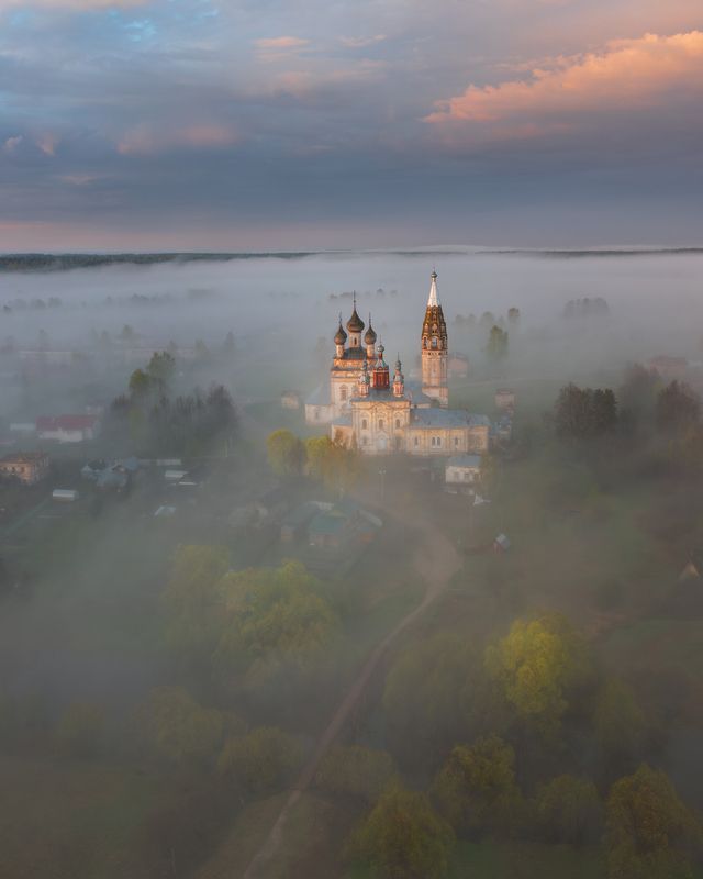парское, туманы, рассвет, ивановская область В некотором царстве.... фото превью