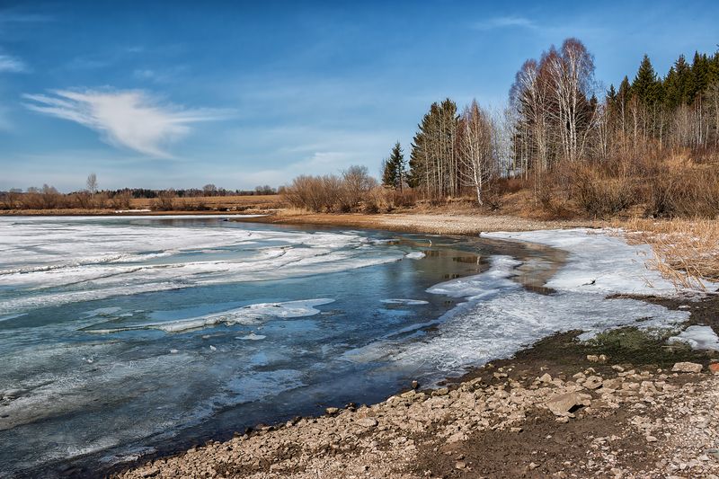 Весна в Сибири , апрель. фото превью