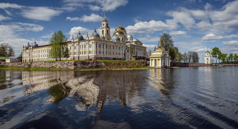 нилова пустынь, нило-столбенская пустынь, селигер, светлица, май Над волнами фото превью