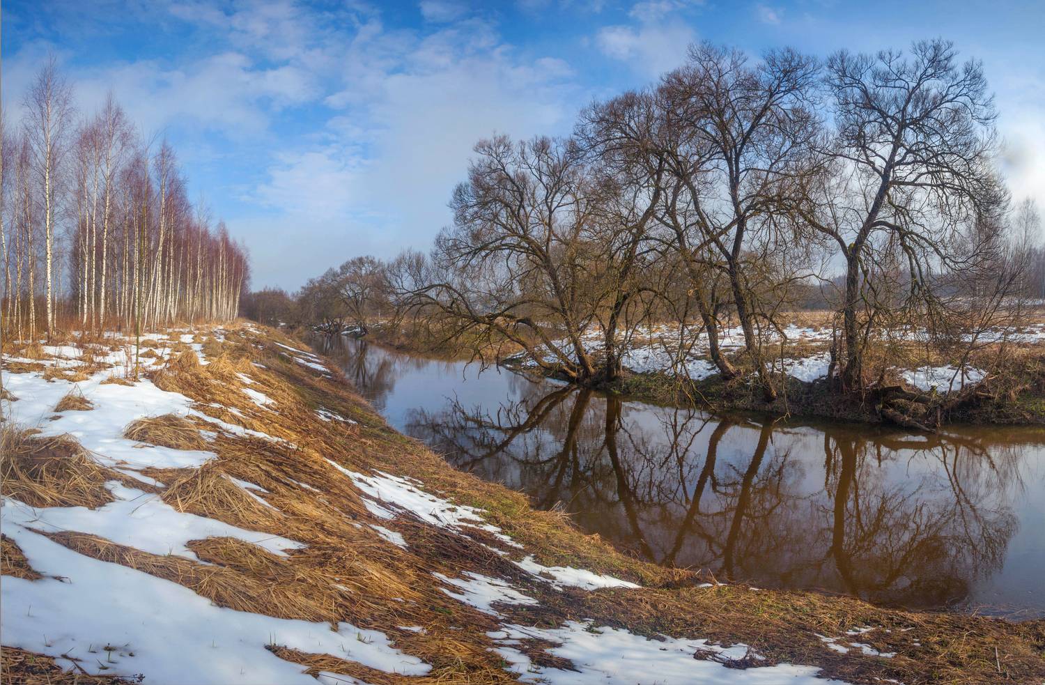 весна, река, Свистков Александр