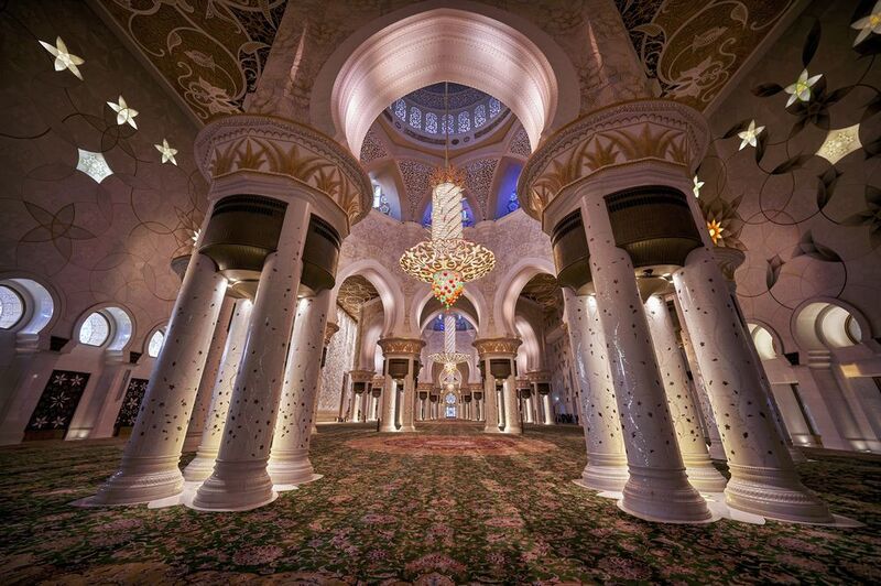 architecture, cityscape, building, skyline, Dubai, emirates, street, Abudhabi Sheikh Zayed Grand Mosque, (Abu Dhabi) фото превью