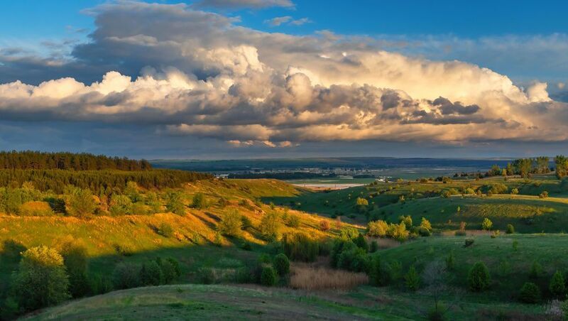 Над весенними просторами. фото превью