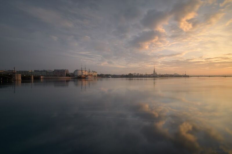 санкт-петербург, спб, россия, питер, spb, saint-petersburg, piter, russia, нева, заячий остров, петропавловский собор Нева река утром 27 марта 25 года фото превью