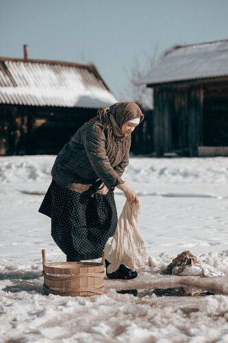 У проруби....