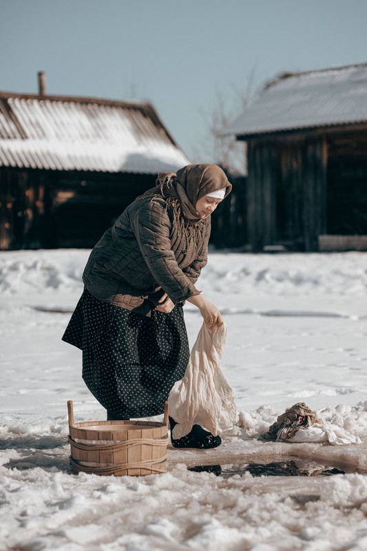 У проруби.... фото превью