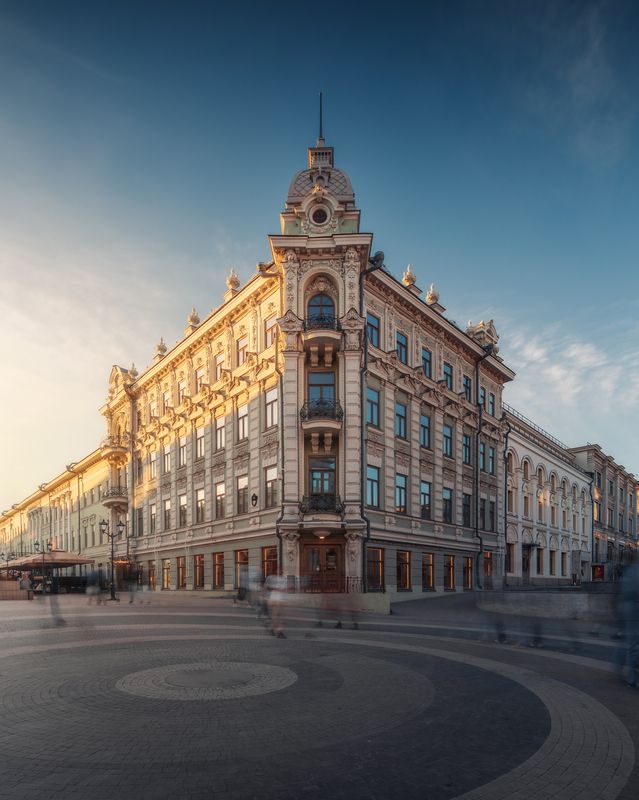 Оживленная улица Баумана, Казань фото превью