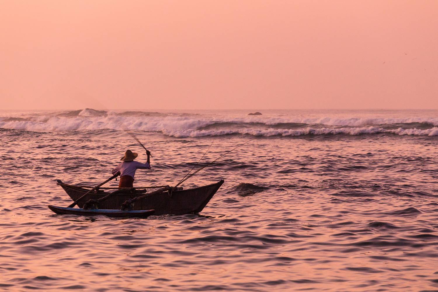 Рыбак, Шри-Ланка, Мирисса, Sri Lanka, Mirissa, Сергей Гарифуллин