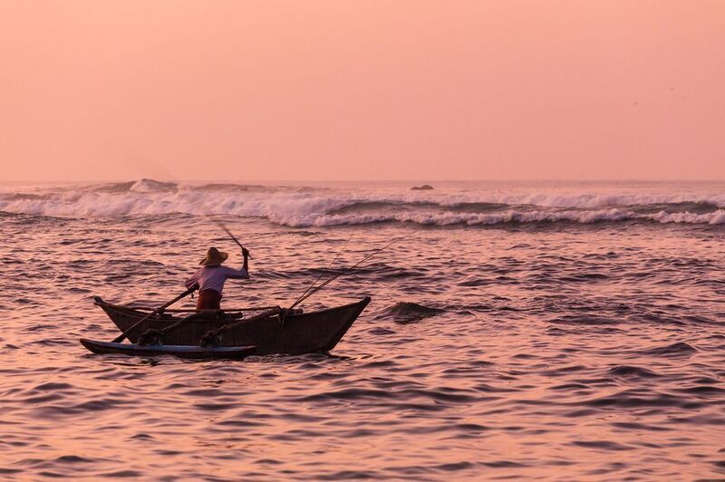 Рыбак, Шри-Ланка, Мирисса, Sri Lanka, Mirissa Рыбак фото превью