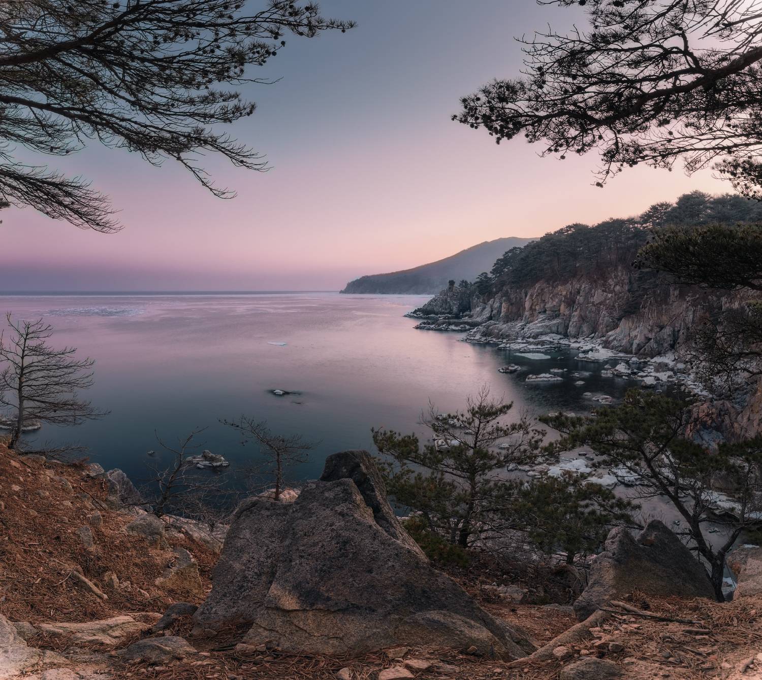 Приморье, Приморский край, Японское море, мвс Теляковского, закат, вечер, Шишкин Дмитрий