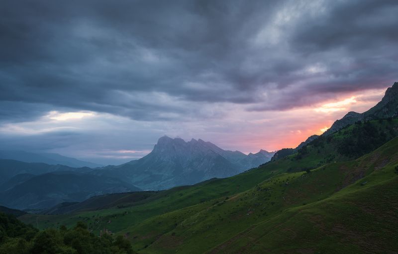 ингушетия, природа, кавказ, горы Эрзи фото превью