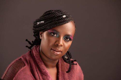 Studio portraits female lady in Kenya East Africa