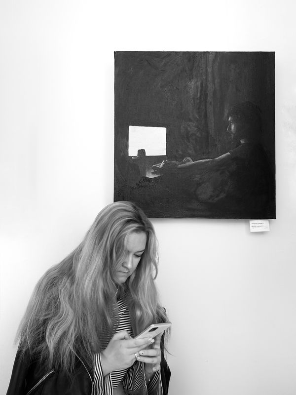 картина, общение, галерея В галерее фото превью