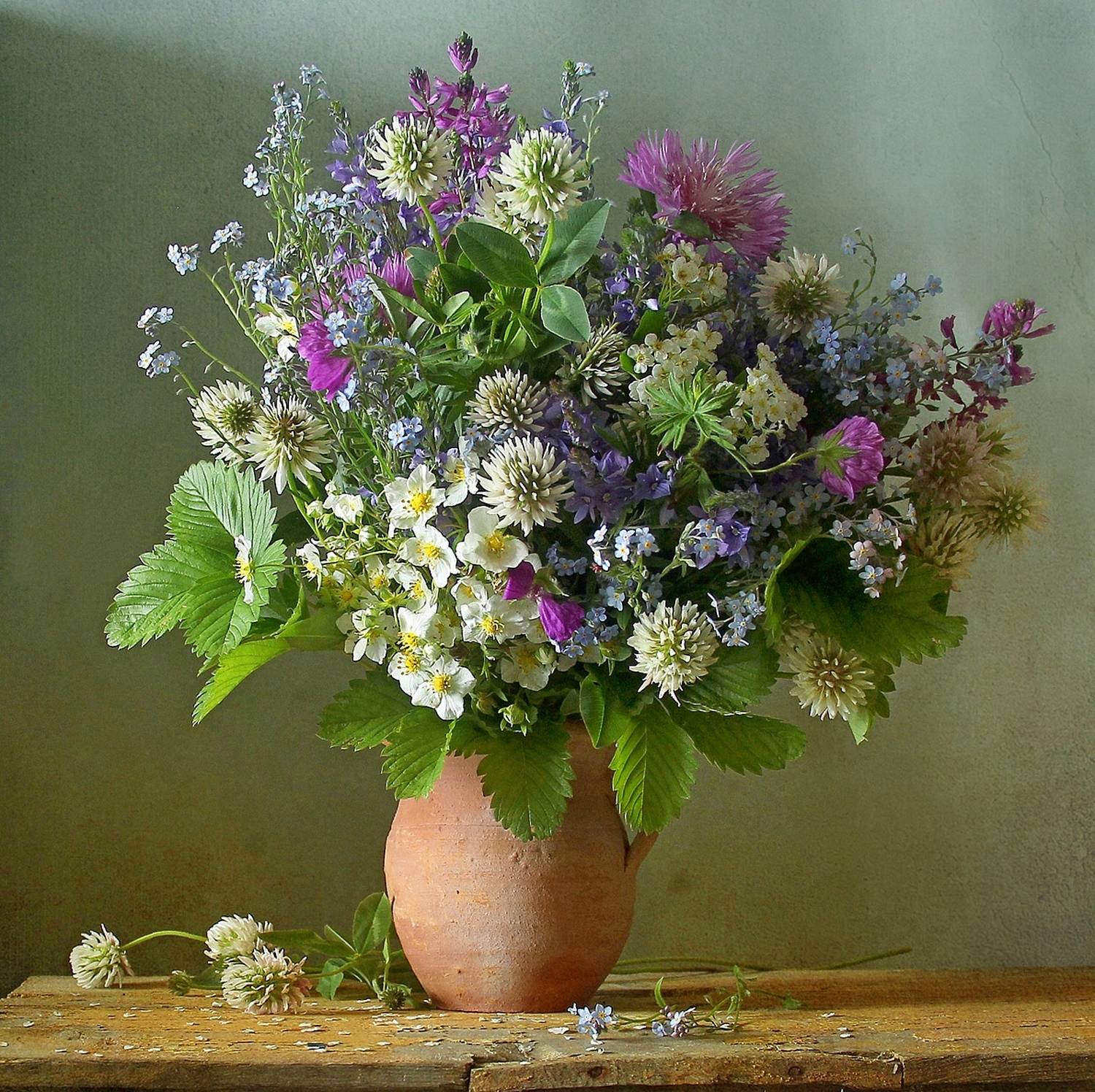 натюрморт, цветы, полевые цветы, весна, марина филатова, Марина Филатова