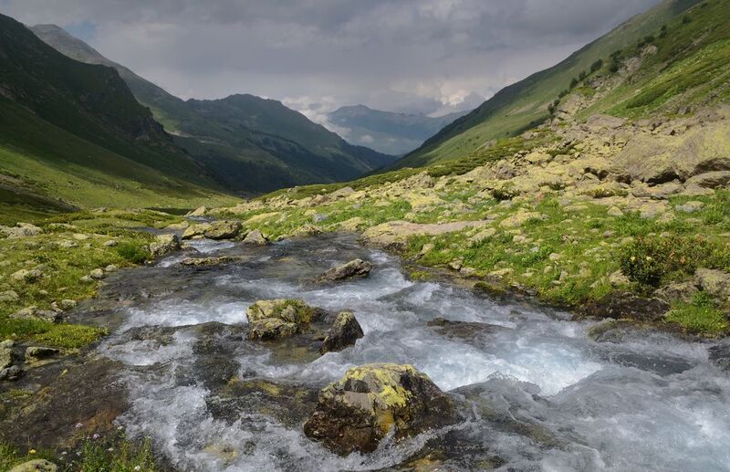 У реки. фото превью