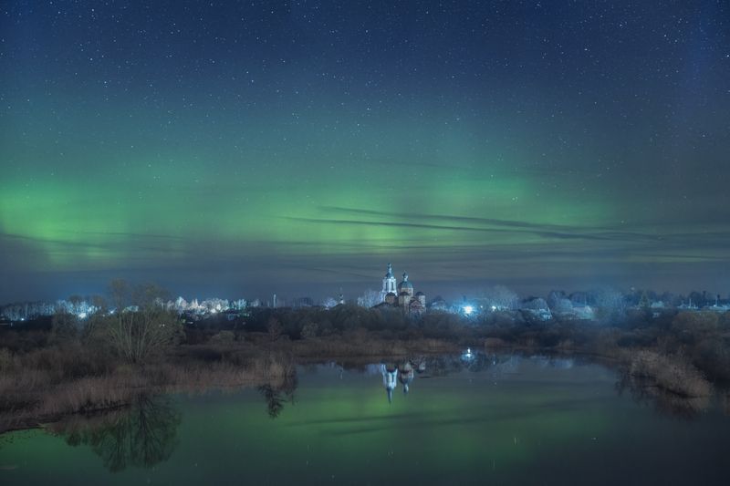 Апрельская ночь в Ивановской области фото превью