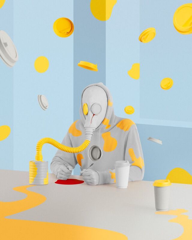 art, portrait, fineart, concept 引き籠もり фото превью