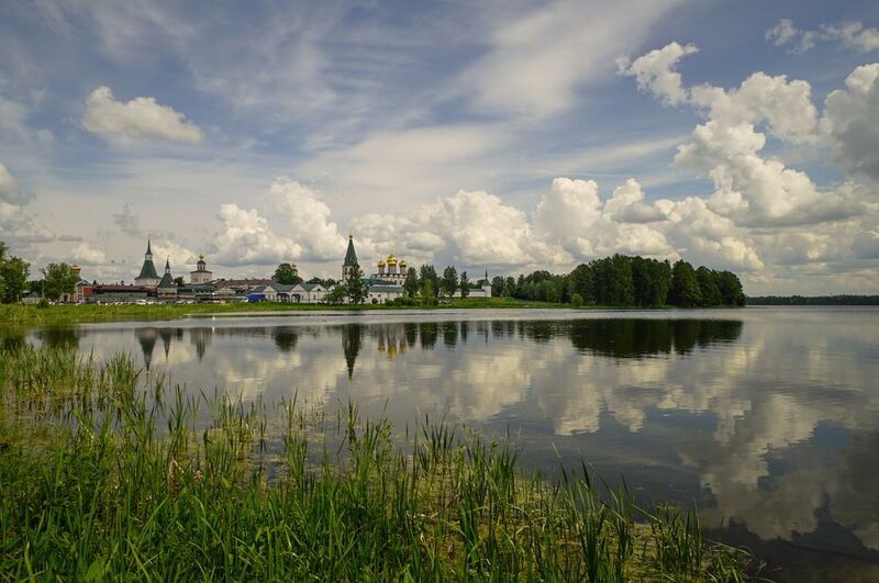 Россия, Новгородская область, район Иверский Валдайский монастырь Пейзажи России фото превью