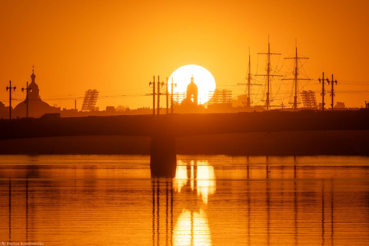 санкт-петербург, закат, прострел, Кондратенко Руслан