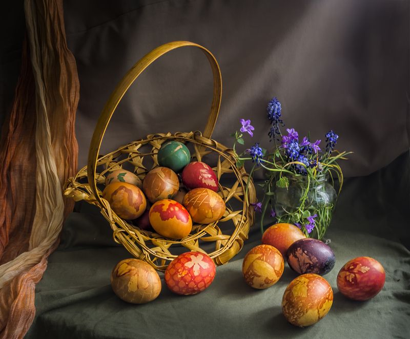 EGG, EASTER, SPRING, COLOR,STILL LIFE, FLOWERS, HOME HAPPY EASTER фото превью