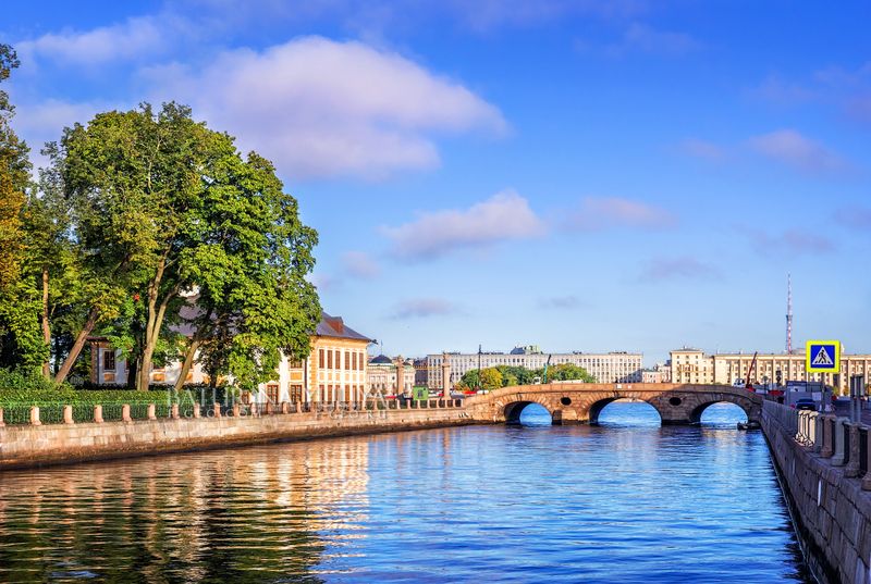 санкт-петербург, фонтанка, летний дворец петра, прачечный мост Летний дворец Петра Первого, Прачечный мост фото превью