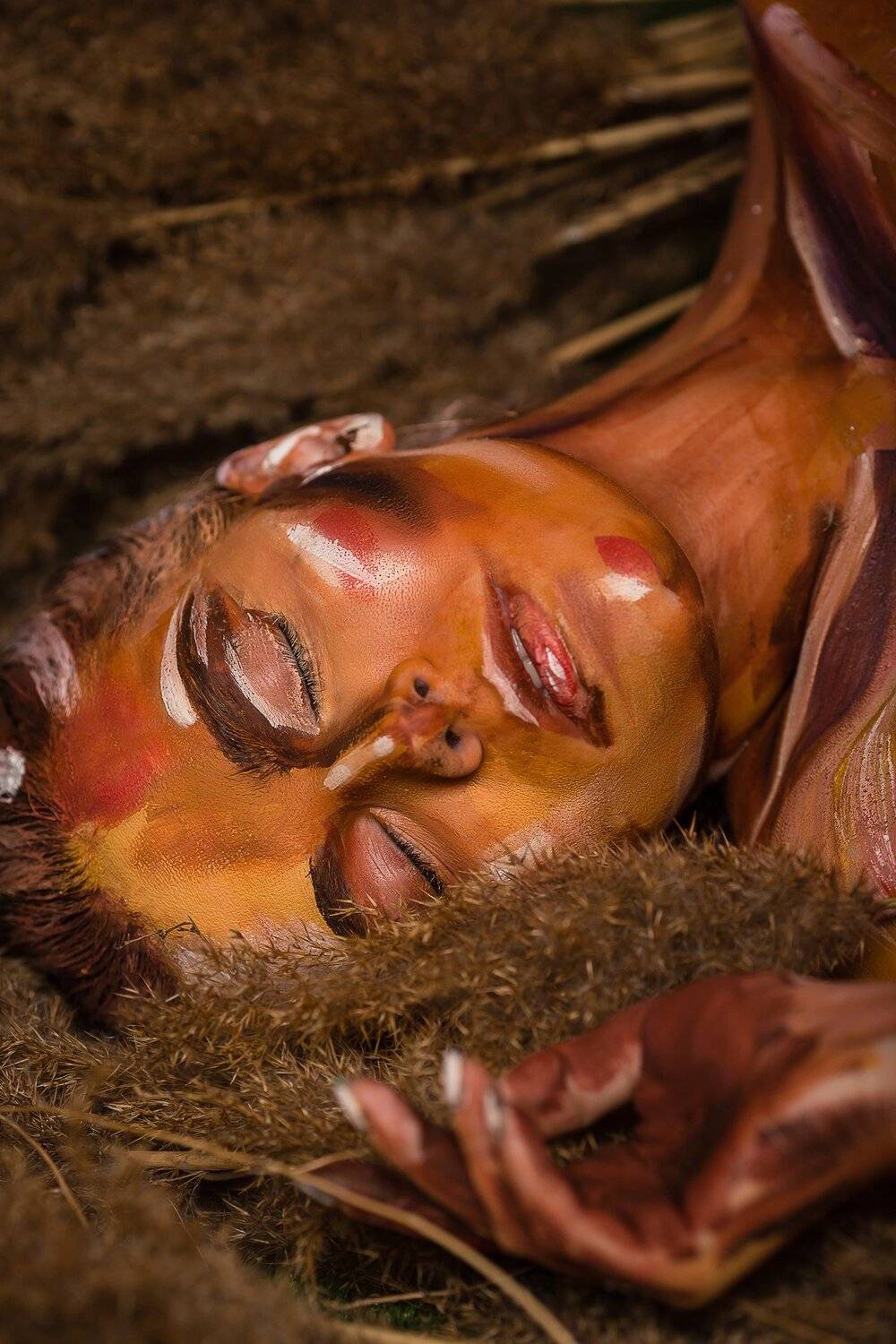 Tableau Vivant, Боди-Арт, Живая картина, Денис Фёдоров