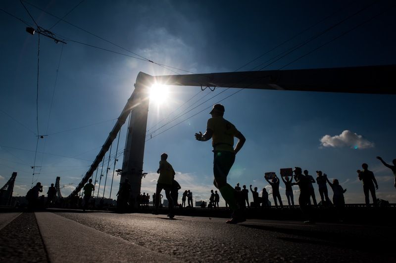 марафон, московский марафон, бегун, марафонец, marathon, run Марафонцы фото превью